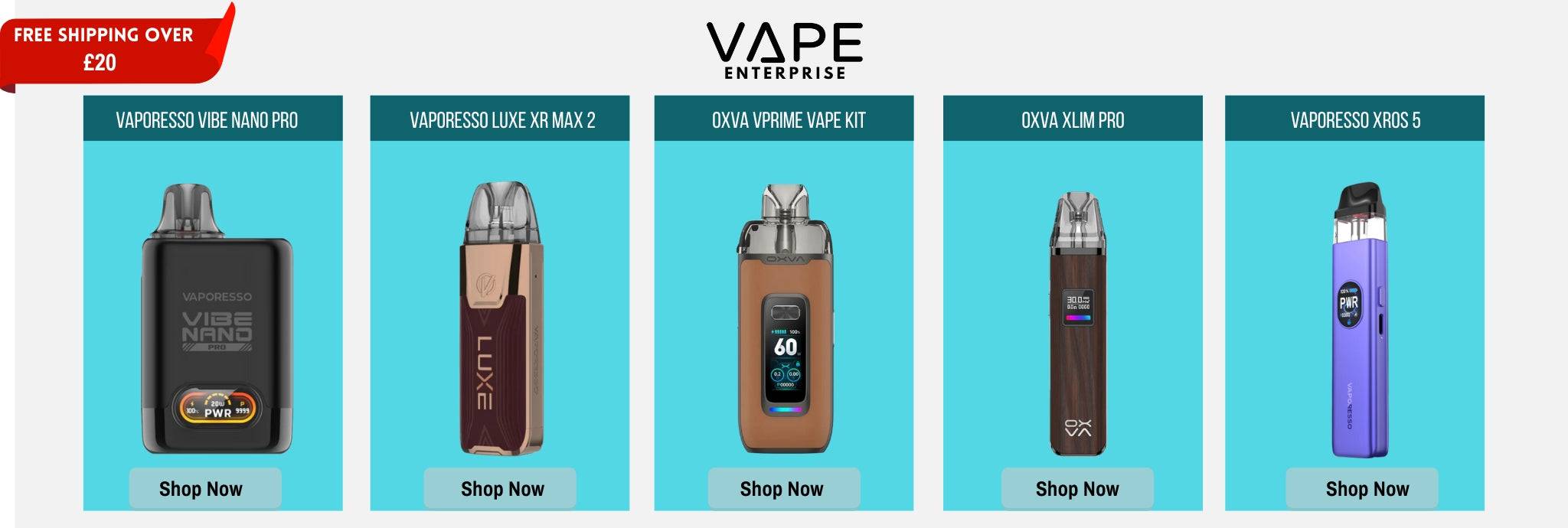 Vape pod banner