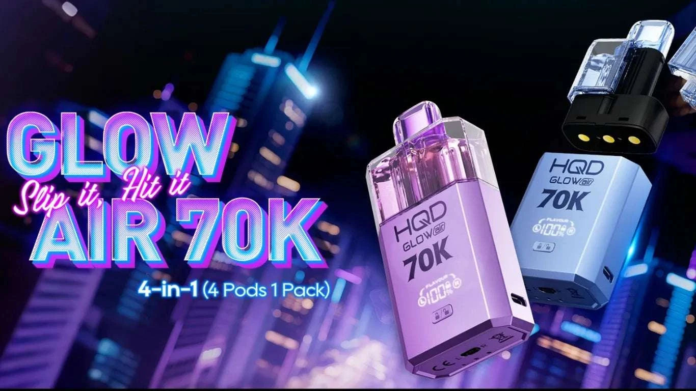 HQD Glow Air 70K  banner