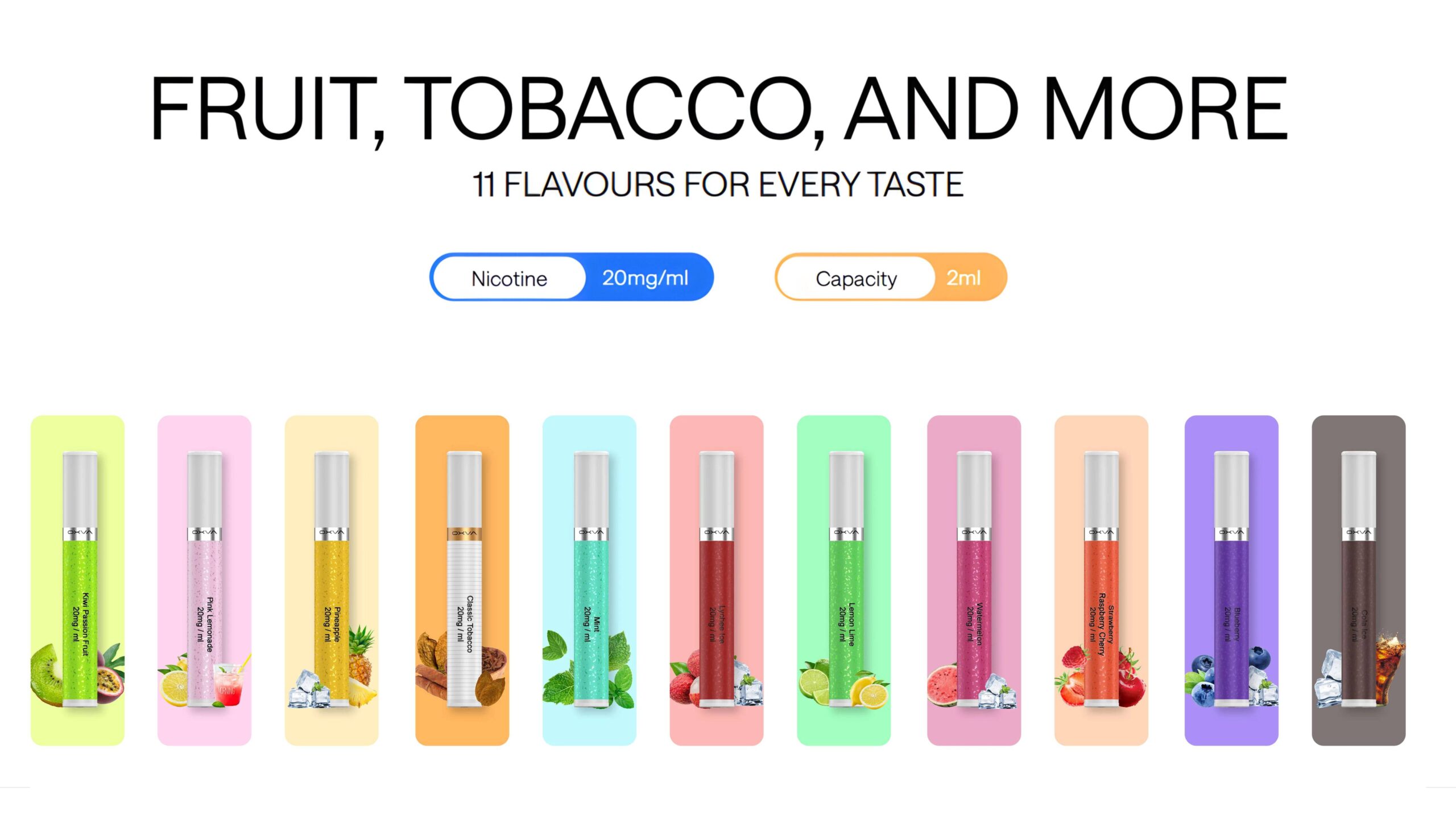 oxva slimstick all flavoured banner