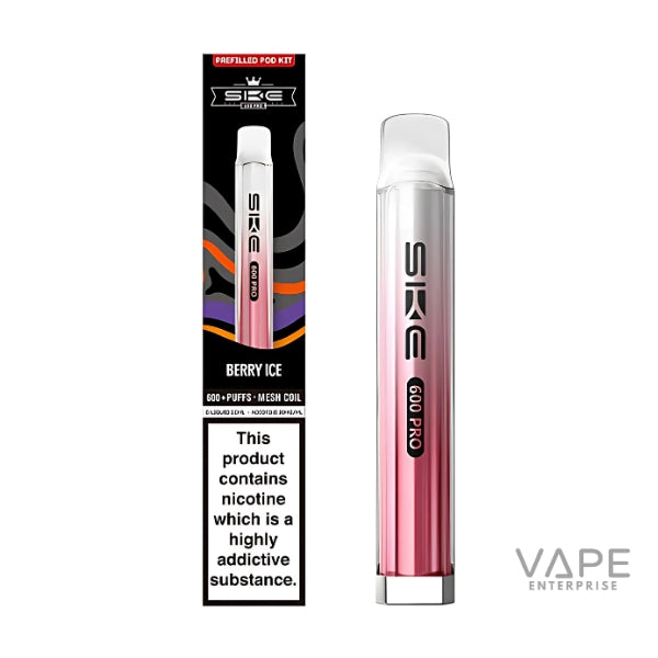 SKE Crystal bar 600 Pro Prefilled Vape Kit
