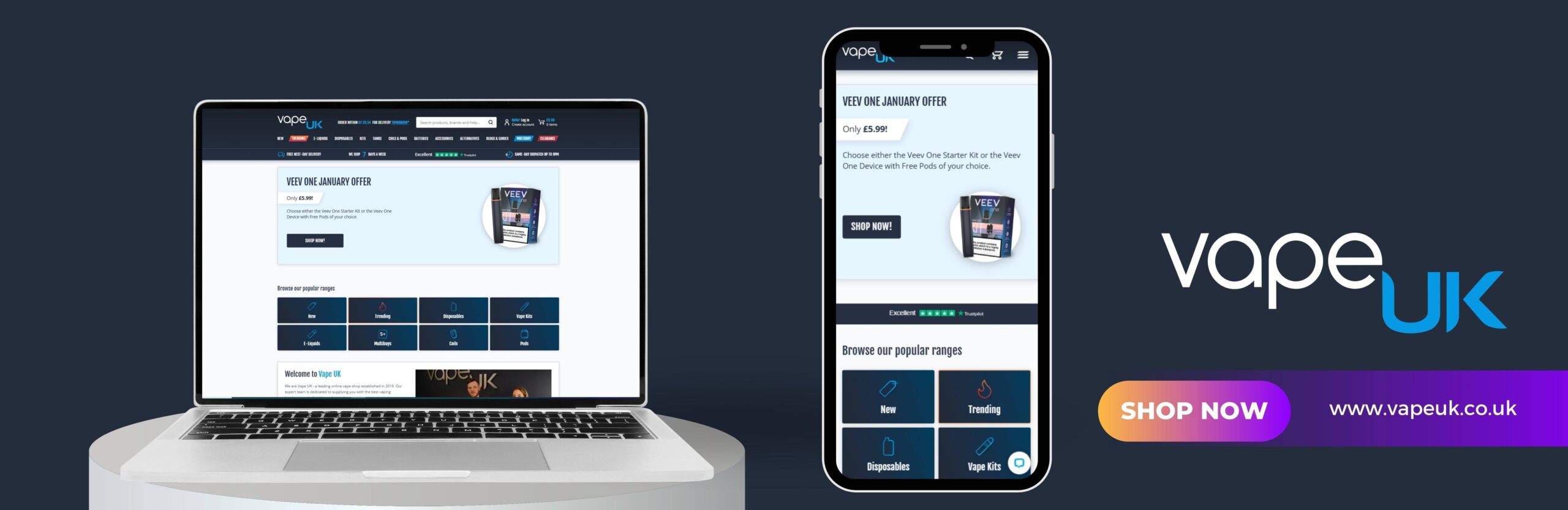 Top 10 Online Vape Stores in the UK