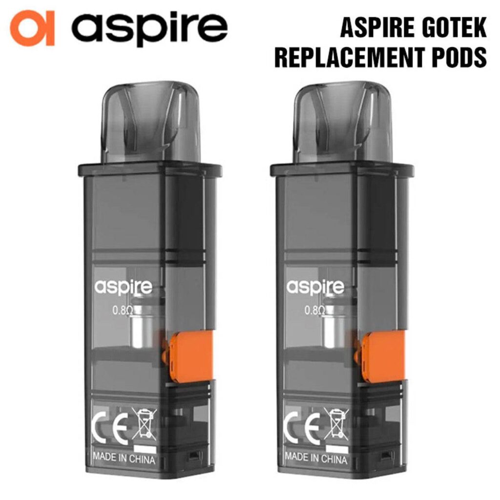 ASPIRE RANGE POD GOTEK REPLACEMENT 2 PACK