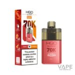 HQD Glow Air 70K Puffs Prefilled Pod Kit