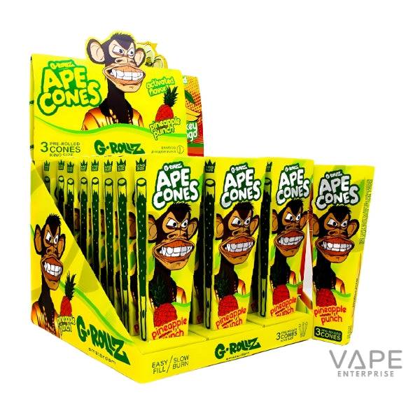 G-Rollz | Ape Cones (3 - pack) | Pineapple