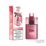 HQD Glow Air 70K Puffs Prefilled Pod Kit