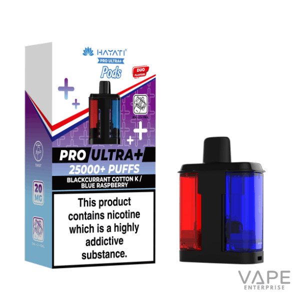 Hayati Pro Ultra Plus 25K Prefilled Pods | Replacement Vape Pods
