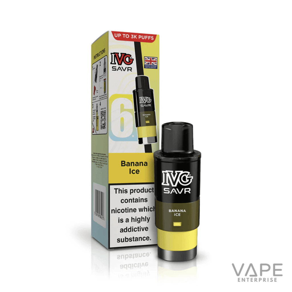 IVG SAVR Prefilled Pod + Refill Container