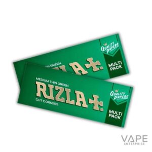 RIZLA  Standard Green  (MULTIPACK) 5 Booklets