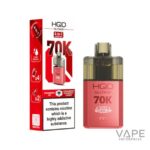 HQD Glow Air 70K Puffs Prefilled Pod Kit